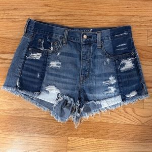 American Eagle Size 6 Vintage Hi Rise Festival Short
